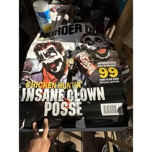 Murder Dog Magazine Insane Clown Posse Special Edition 1999 Poster Vintage Icp